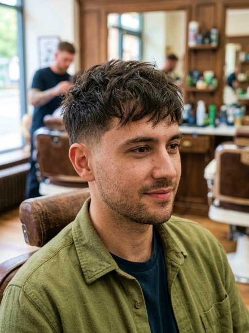 Modern Lightweight Men's Haircut