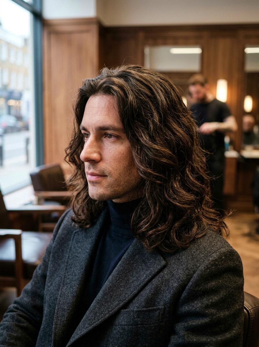 Modern Luxury Long Wavy Hairstyle