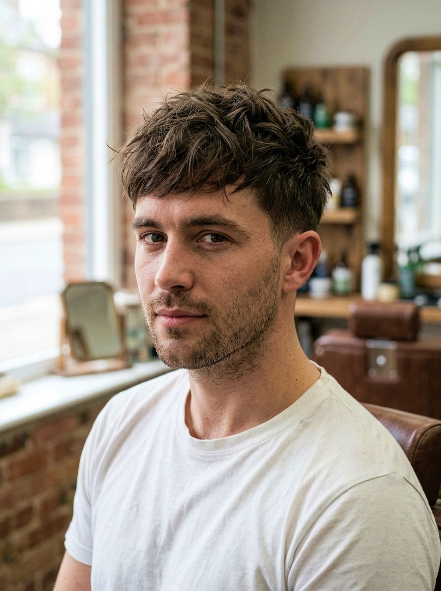 Modern Soft Bedhead Texture Cut