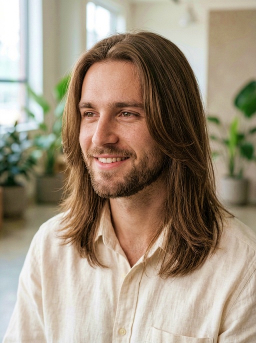 Modern Straight Layered Haircut Ideas