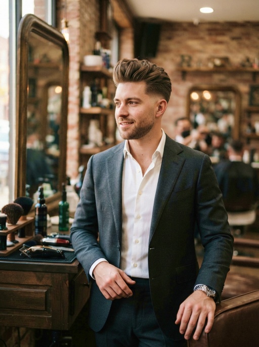 Modern Pompadour Hairstyle Ideas