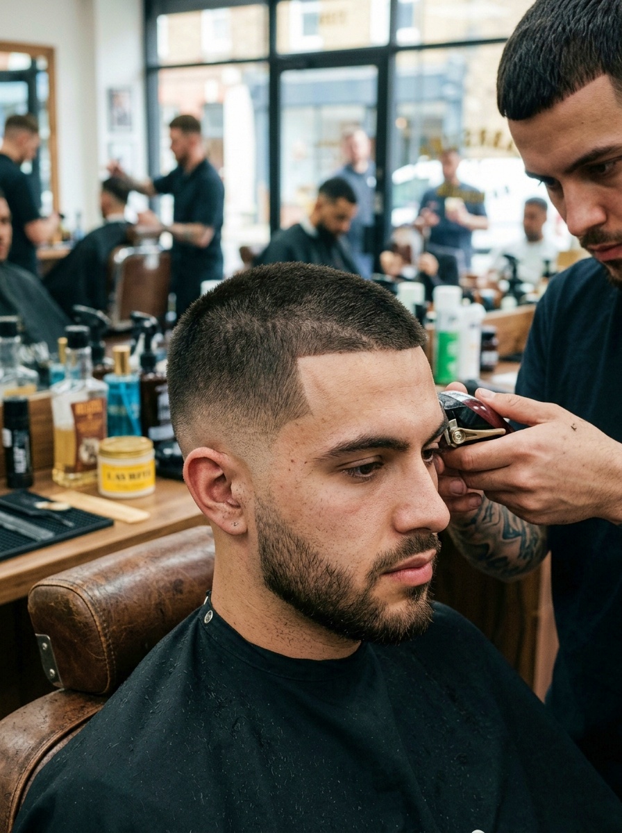 Modern Shadow Fade Precision Buzz