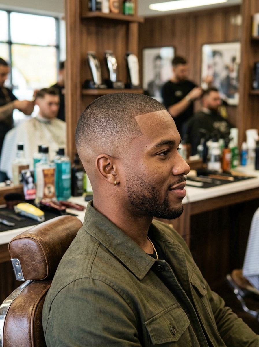 Modern Precision Taper Buzz Haircut