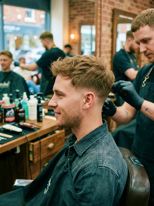 Stylish Fine Hair Taper