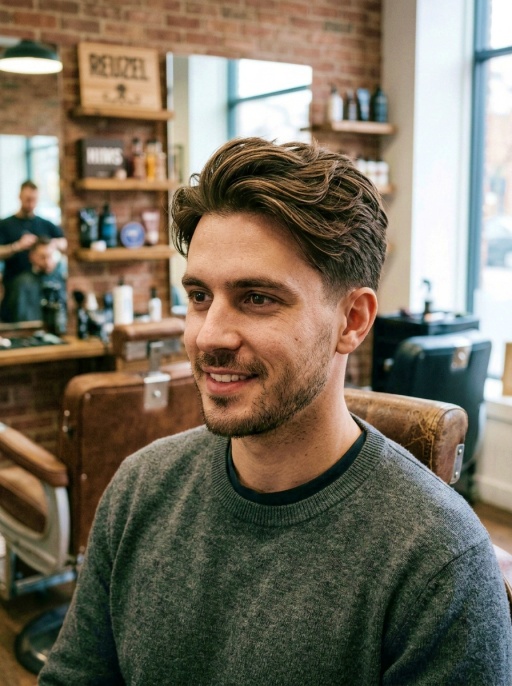Subtle Dimension Men's Hair