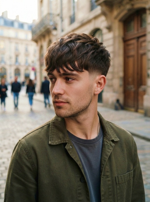 Modern Textured Fringe Haircut Ideas