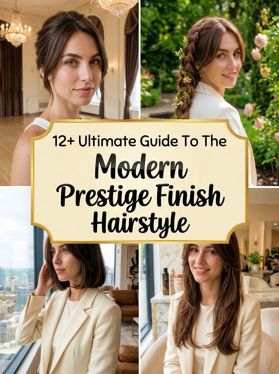 Ultimate Guide To The Modern Prestige Finish Hairstyle