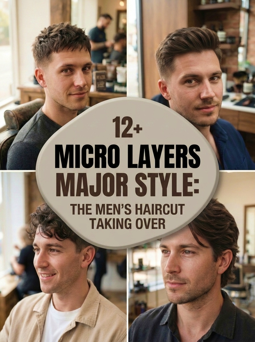 Micro Layers, Major Style The Men's Haircut Taking Over